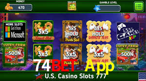 Descubra o Mundo do Cassino Online com 74Bet App